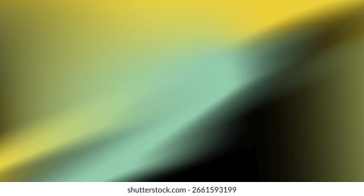 Dark background design with soft and simple green light gradient.