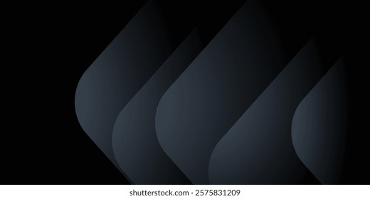 Dark background with dynamic shapes.