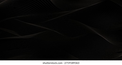 dunkler Hintergrund mit eleganten abstrakten roten Linien