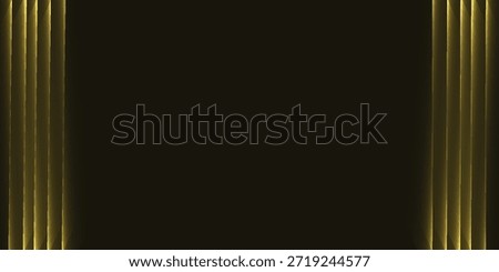 A dark background with elegant golden vertical lines on the left and right sides, creating a sophisticated frame or border.