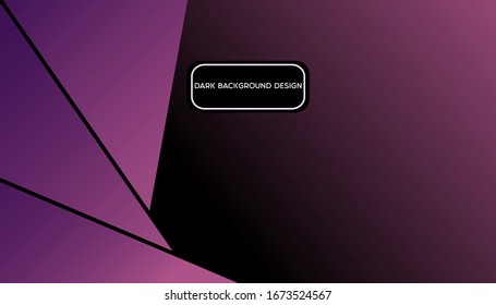 Dunkler Hintergrund Futuristisches Modernes Design