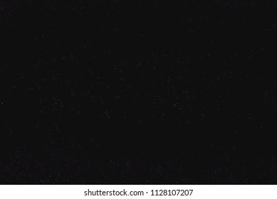 Dark background with glowing dots, circles. Abstract lights, universe, galaxy. Space pattern. Vector illustration 