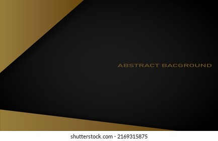 dark background with gold color blend on the left on the left, luxury background