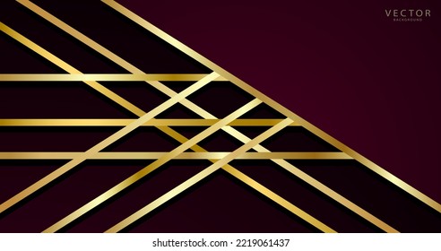 Dark background with golden stripes