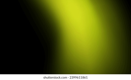 Fondo oscuro con luz verde. Papeles modernos. Vector eps 10.