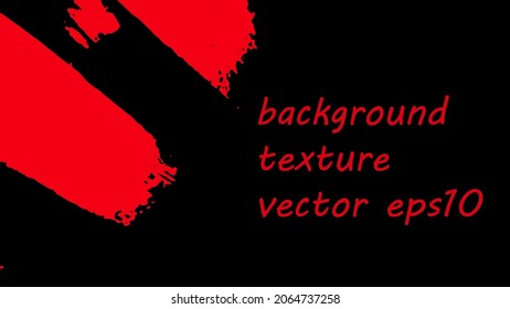 Dark background grunge texture black and red colors copy space 