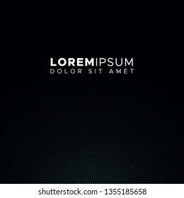 Dark background with halftone.