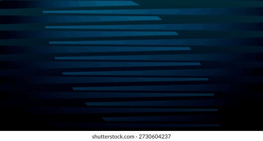 Un fondo oscuro con rayas Horizontales de luz azul que crean una sensación de movimiento y profundidad.