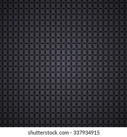 Dark background illuminated in the center and texture with geometric patterns of circles