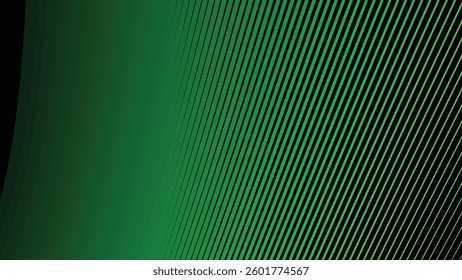 Dark background with light green stripes lines for backdrop