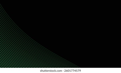 Dark background with light green stripes lines for backdrop