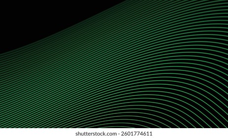 Dark background with light green stripes lines for backdrop