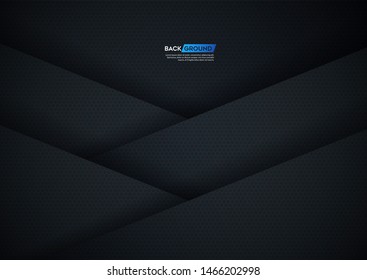 Dark background overlap layer with hexagonal texture