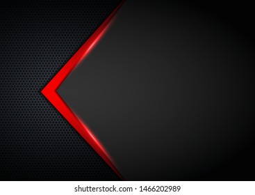 Dark background overlap layer with silver glitters and red light