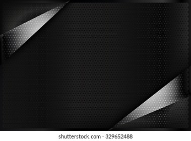 The dark background with pattern