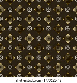 Dark background pattern. Simple seamless pattern. Background for fabric, tile, interior design or wallpaper. Vector background image