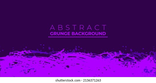 dark background with purple abstract stains and brush strokes.  scratched grunge background.  Texture and elements for design