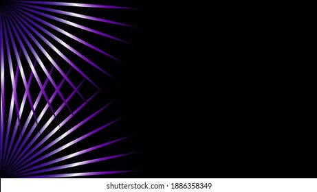 dark background with purple and light design
