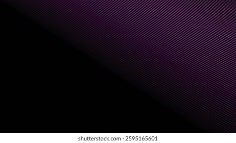 Dark background with purple stripes line abstract for backdrop