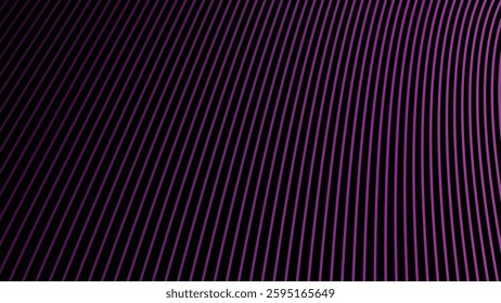 Dark background with purple stripes line abstract for backdrop