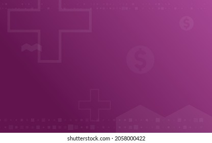fondo oscuro, moneda minimalista al azar símbolo de dólar vector para logotipo, tarjeta, banner, web e impresión.