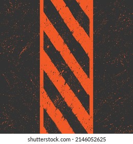 Dark background with red lines grunge ink blots frame arrow form