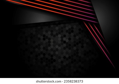 dark background with side bright lines