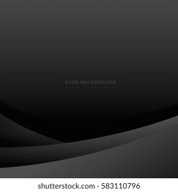 dark background with simple wave