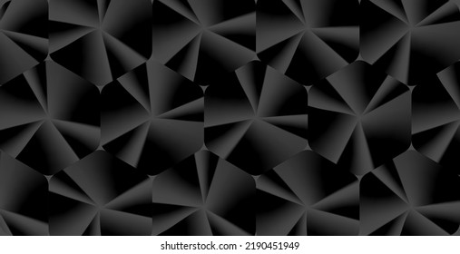 Dark background with soft folds effect