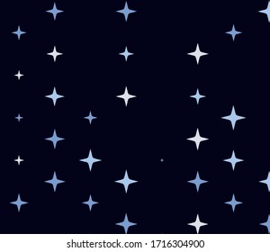 Dark background, starry sky, the shining stars. Abstract stars. Flat style. Vector design for web banners, covers, business cards, conference stands