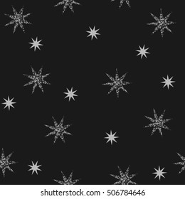 Dark background with stars