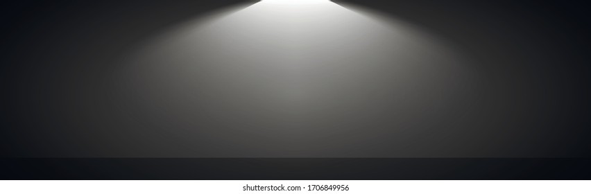 Dark background texture with lighting