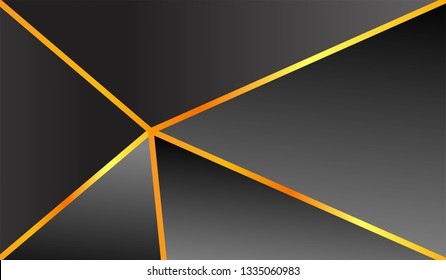 Dark background textured combination with golden line