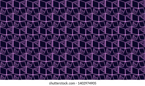 The dark background of two colors consists from the geometrical figures.The triangle and rhomb compose the shape of butterfly.Abstraction seamless backround.Pattern for booklets,ads or web.