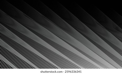 Dark background with wavy lines abstract for fabric style or backdrop