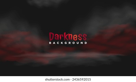 Dark Background with White and Red Smoke Effect. Abstrack Dark and Grey Backgound Easy Editable