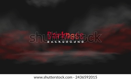 Dark Background with White and Red Smoke Effect. Abstrack Dark and Grey Backgound Easy Editable