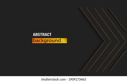 fondo oscuro con contorno amarillo con sombra elegante para banners, fondos de medios sociales, fondos de tarjetas de visita, tarjetas de visita, portadas de libros,
