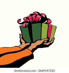 Dark bad cruel tempt sin lady girl hidden finger claw snare death desir empty white paper text space view Risky spooky greed joy male kid child take hide free xmas day event sign icon retro sketch art