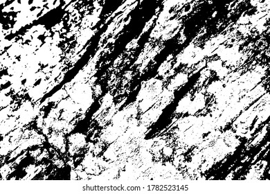 Grungy tablero de madera textura vectorial negra sobre fondo transparente