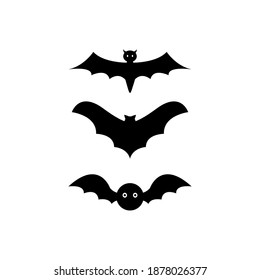 Dark Bat Flat design illustration