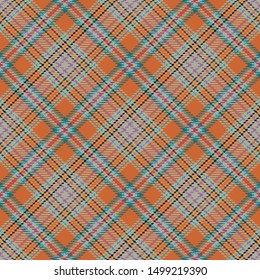Dark Beige,Red,Blue,Orange and Black Tartan Plaid Scottish Seamless Pattern. Texture from tartan, plaid, tablecloths, shirts, clothes, dresses, bedding, blankets and other textile.