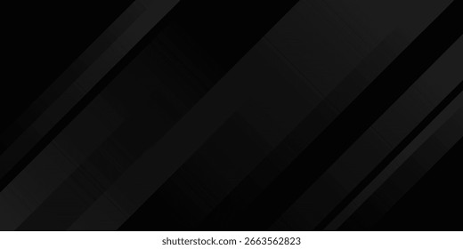 Dark black abstract background elegant design pattern template