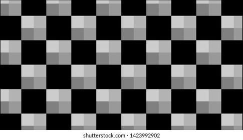 Dark black abstract background with grid. Modern dark abstract vector textures. Vector background can be used in cover design, book design, poster, CD cover, flyer, website backgrounds or advertising.