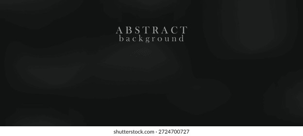 Fondo abstracto negro oscuro con iluminación suave degradada y estilo minimalista de lujo moderno.