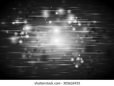 Fondo iridiscente resplandeciente oscuro y abstracto. Diseño de arte web de vectores