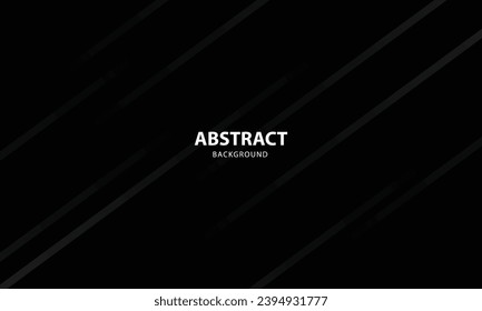 Dark black background with abstract graphic elements for presentation background design, luxury black, card, banner, poster, frame, cover.