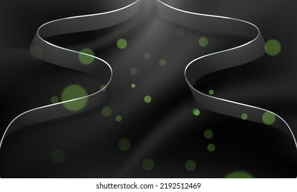 fondo negro oscuro con diseño de líneas brillantes