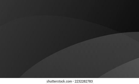 Dark black background. Modern dark abstract vector texture