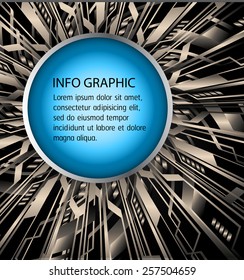 Dark black blue Light Abstract Technology background for computer graphic website internet. text box. Brochure. card.